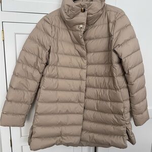 Herno Beige Puffer Coat